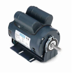 100802.00 Leeson 1/2 Hp 1800 RPM 115V 56 Frame (Resilient Base) ODP 1-Phase Instant Reversing Motor