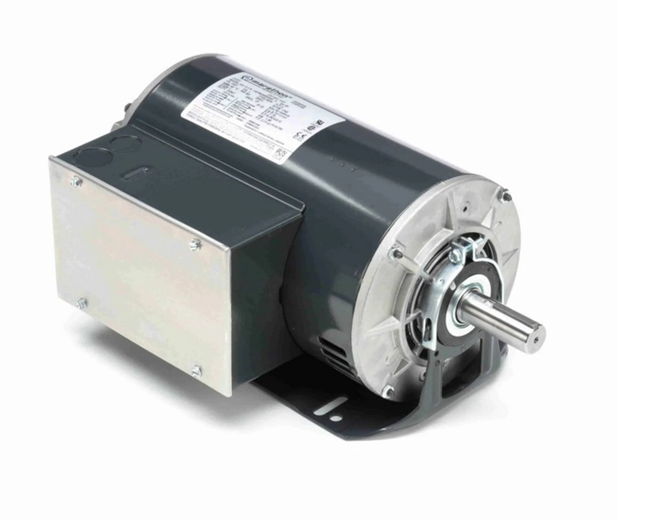I147 Marathon 2 Hp (1 Speed) 115/208-230V 1800 RPM ODP 56H Frame Cap Start/Run Resilient Base Motor