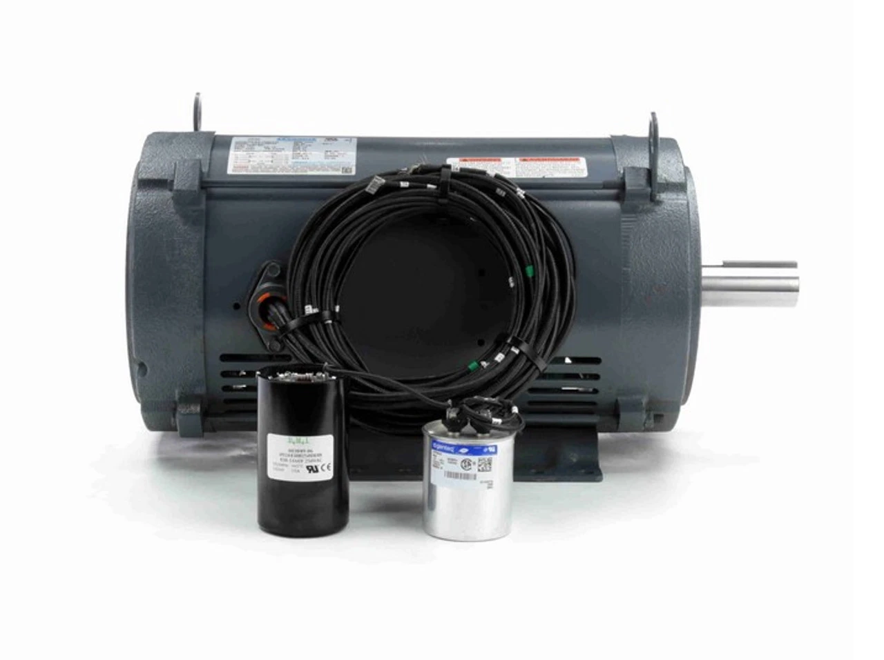 140816.00 Leeson 10 Hp 1800 RPM 230V 215TVZ Frame (Rigid Base) DPAO 1-Phase Tobacco Barn Motor - Image 3