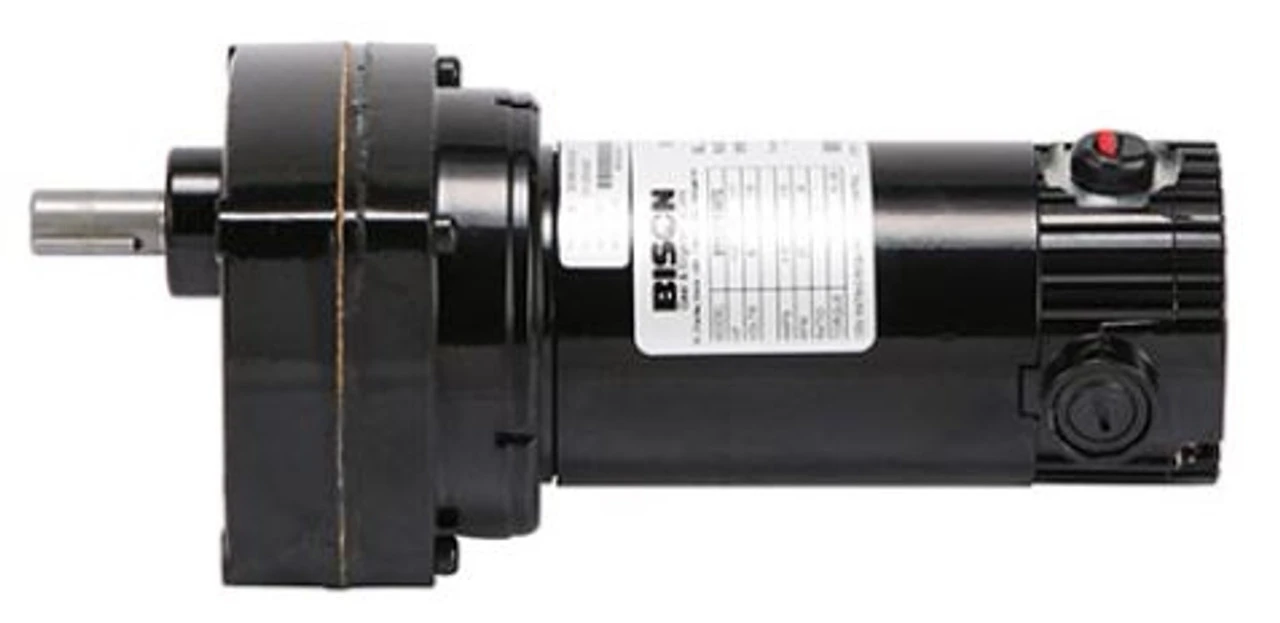 Bison 011-190-0005 Gear Motor 1/20 Hp 359 RPM 90/130VDC - Image 2