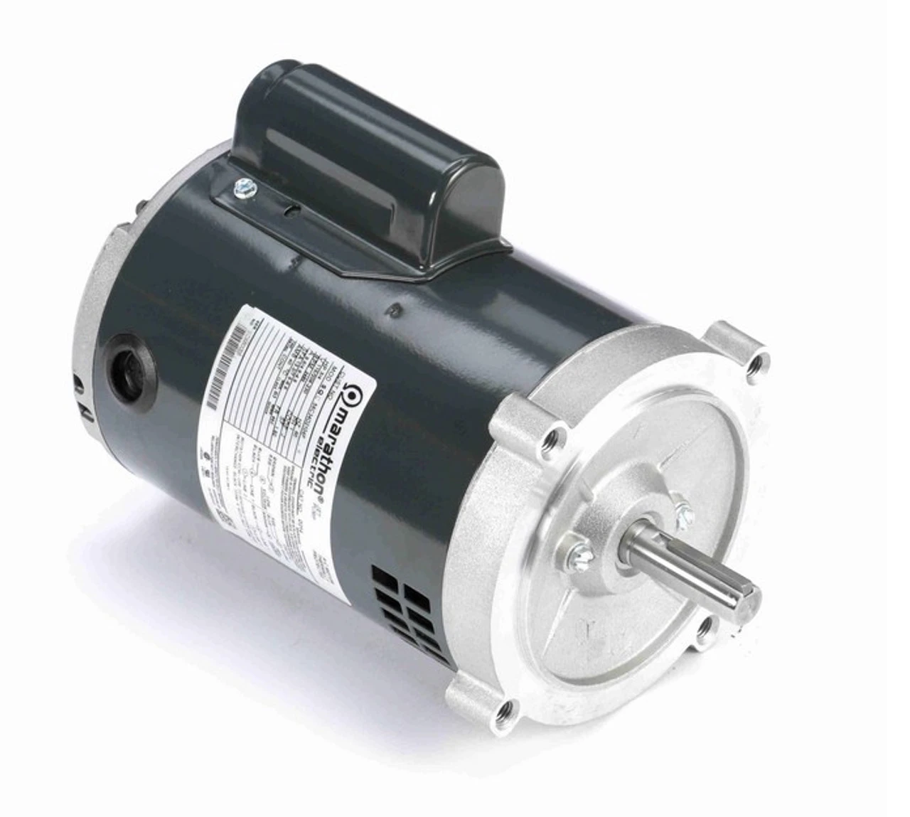 O214 Marathon 3/4 Hp (1 Speed) 115/208-230V 3450 RPM ODP 56C Frame Cap Start Oil Burner Motor