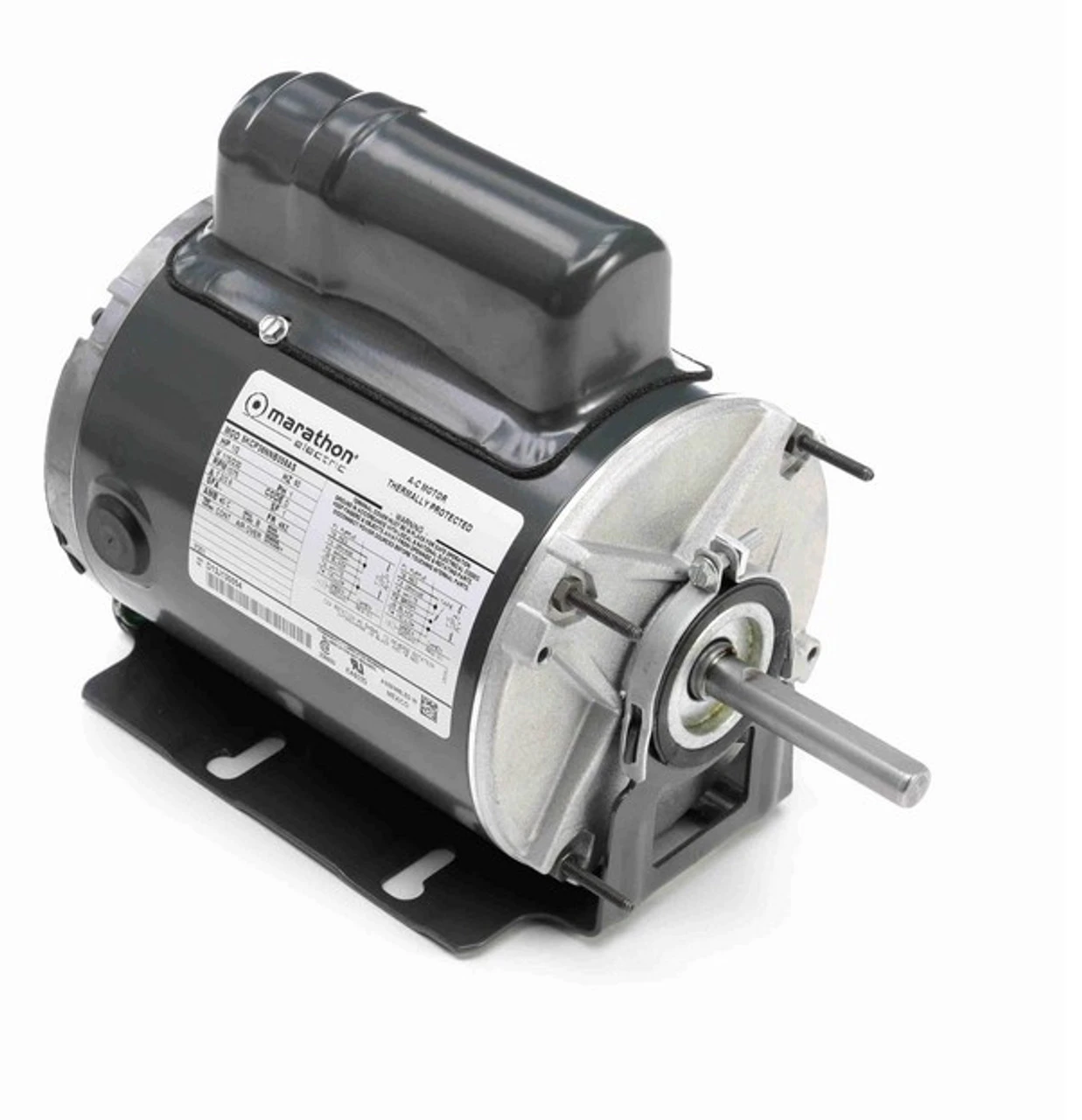 P251 Marathon 1/2 Hp 1200 RPM 115/230V TENV 48Z Frame PSC Farm Motor
