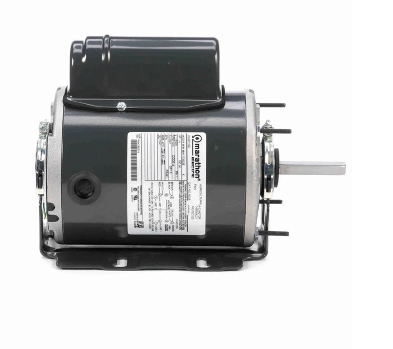 X028 Marathon 1/3 Hp 1200 RPM 115/230V TEAO 48Z Frame PSC Farm Motor - Image 3