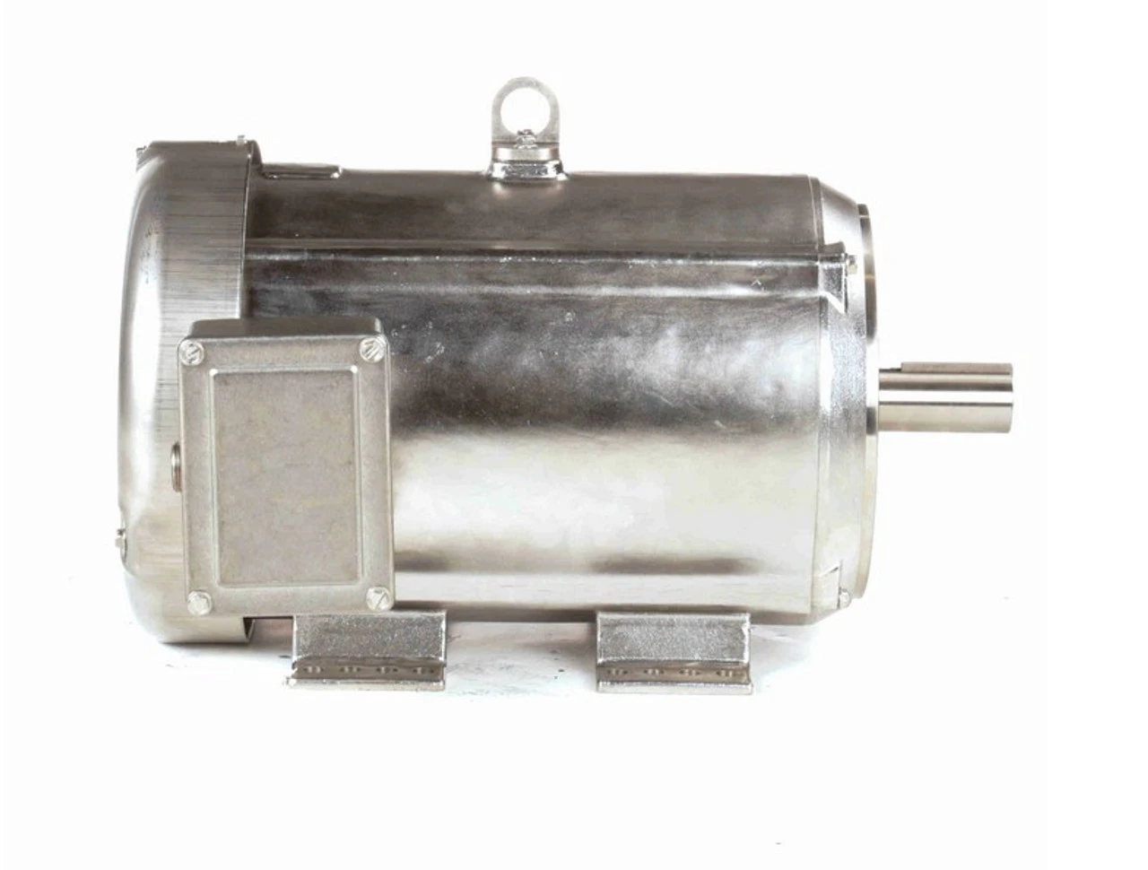 140828.00 Leeson 10 Hp 1800 RPM 230/460V 215TC Frame (Rigid Base) TEFC 3-Phase Premium-Stainless Wash-Down Motor - Image 3