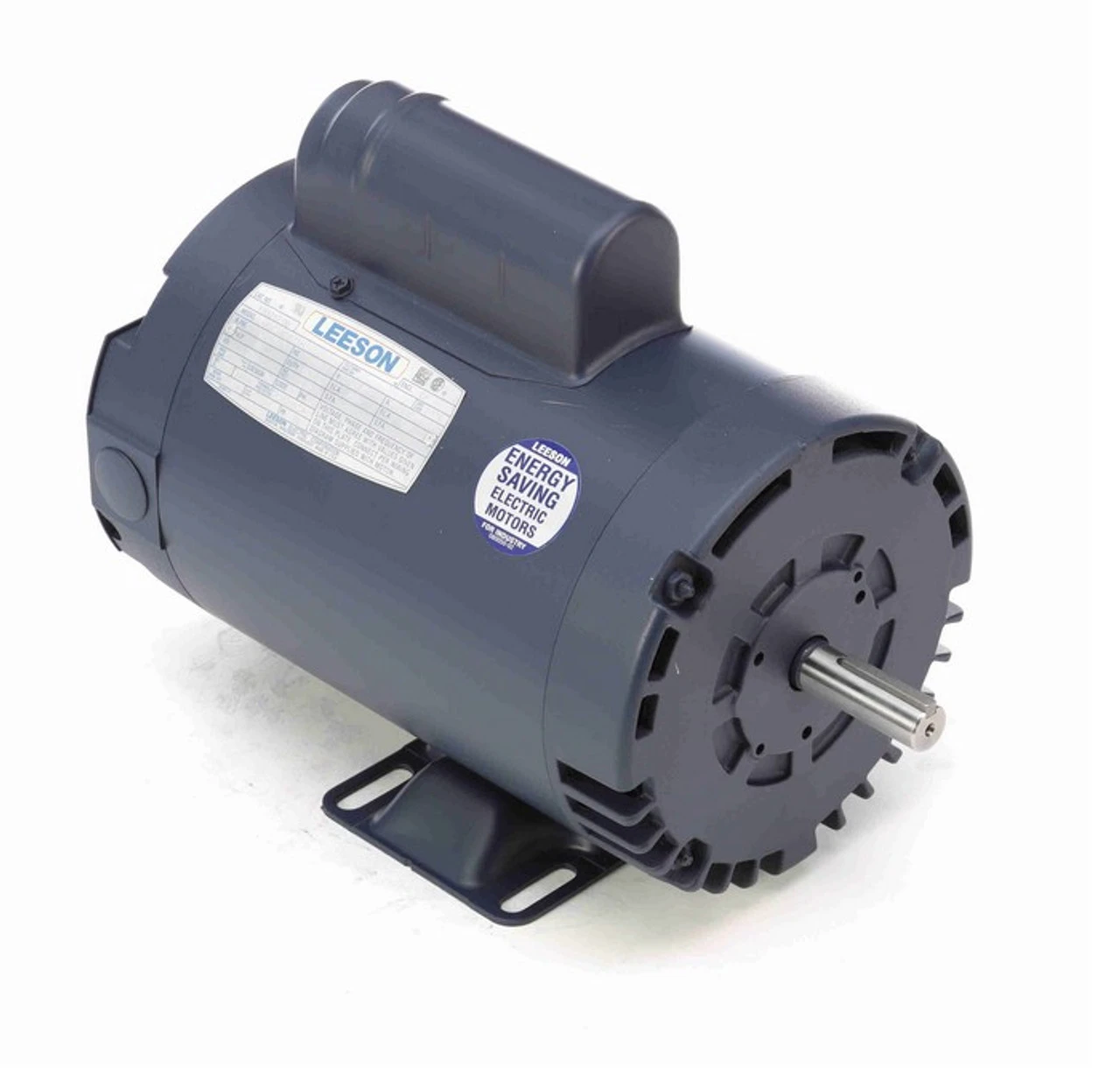 110232.00 Leeson 2 Hp 3600 RPM 115/230V 56 Frame (Rigid Base) ODP 1-Phase Compressor Motor