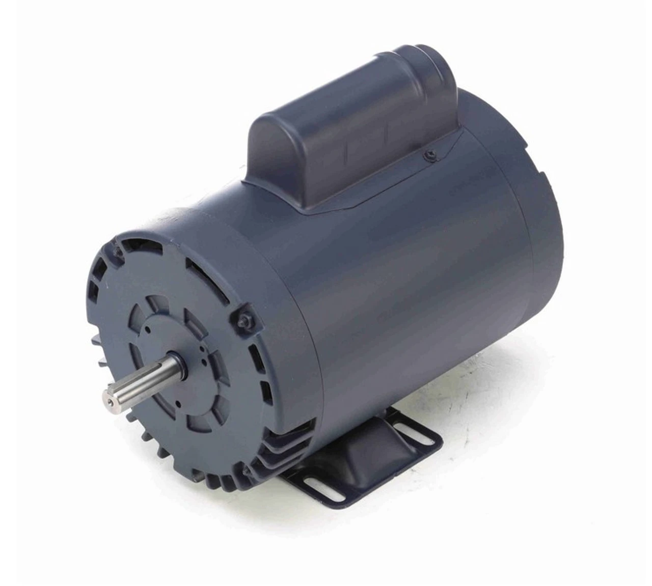 110232.00 Leeson 2 Hp 3600 RPM 115/230V 56 Frame (Rigid Base) ODP 1-Phase Compressor Motor - Image 2