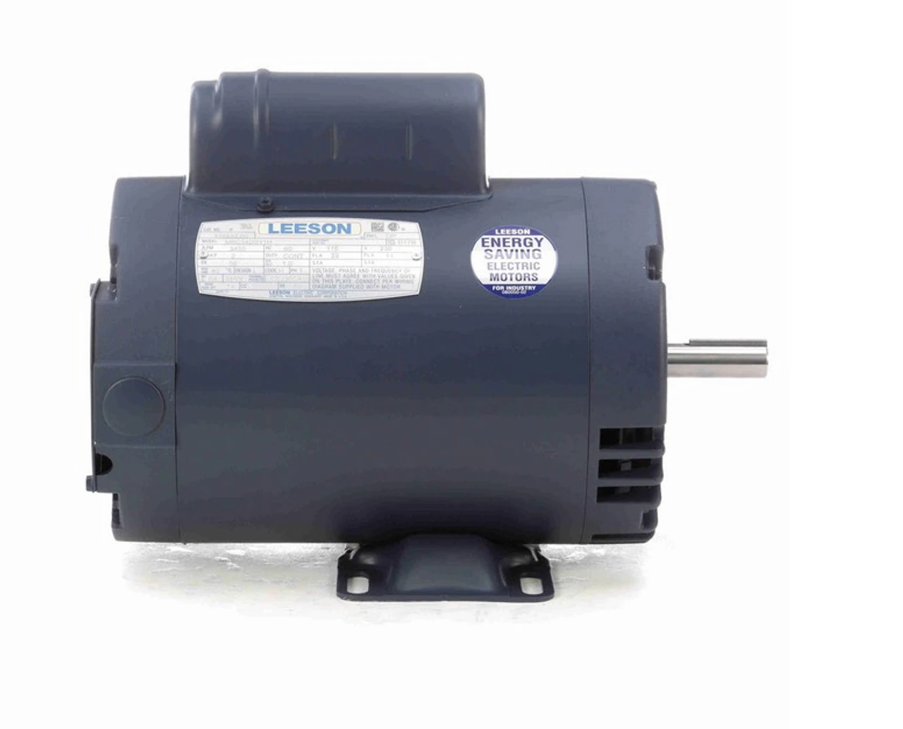 110232.00 Leeson 2 Hp 3600 RPM 115/230V 56 Frame (Rigid Base) ODP 1-Phase Compressor Motor - Image 3