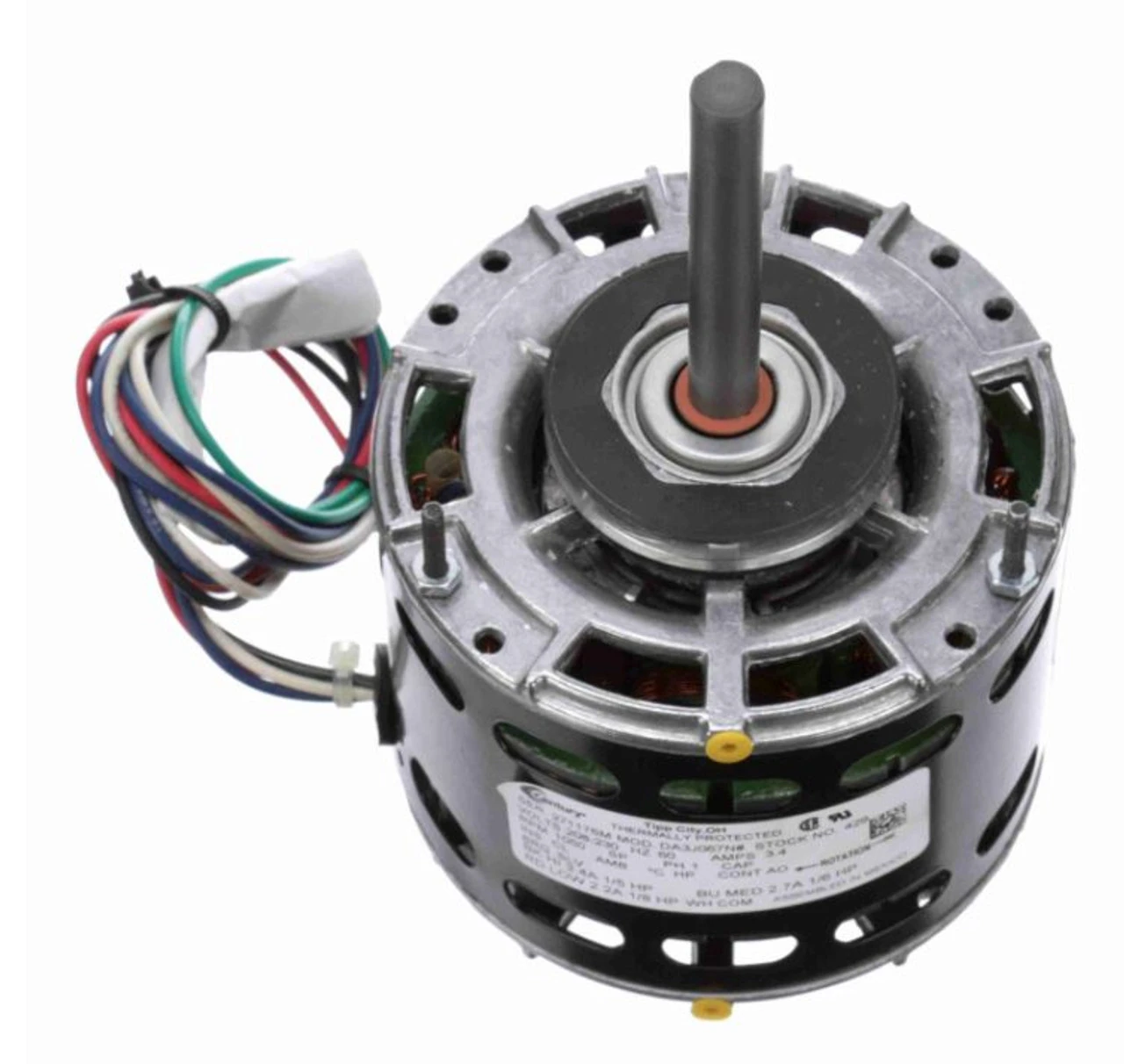 Model 429 Century 1/5 Hp 1050 RPM 3-Speed CW 5" Diameter 208-230V Century # 429 - Image 2