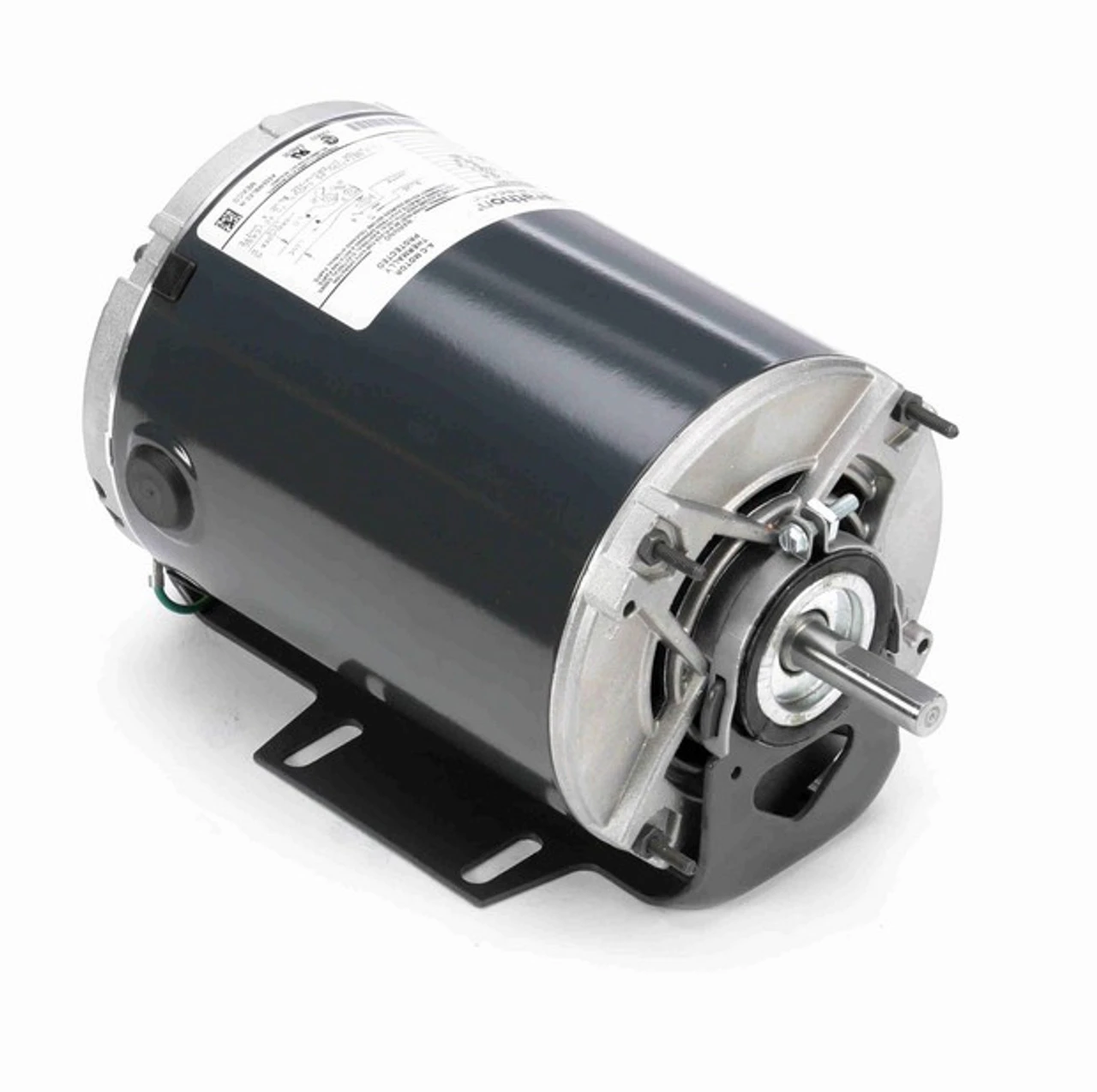 4319 Marathon 1/3 Hp (2 Speed) 115V 1800/1200 RPM ODP 48 Frame Resilient Base Blower Motor