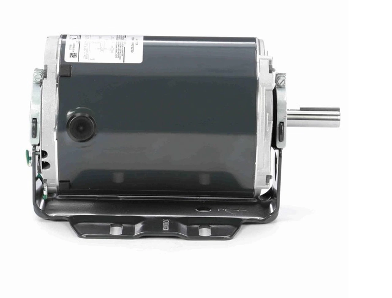 4338 Marathon 3/4 Hp (1 Speed) 115V 1800 RPM ODP 56 Frame Resilient Base Blower Motor - Image 3