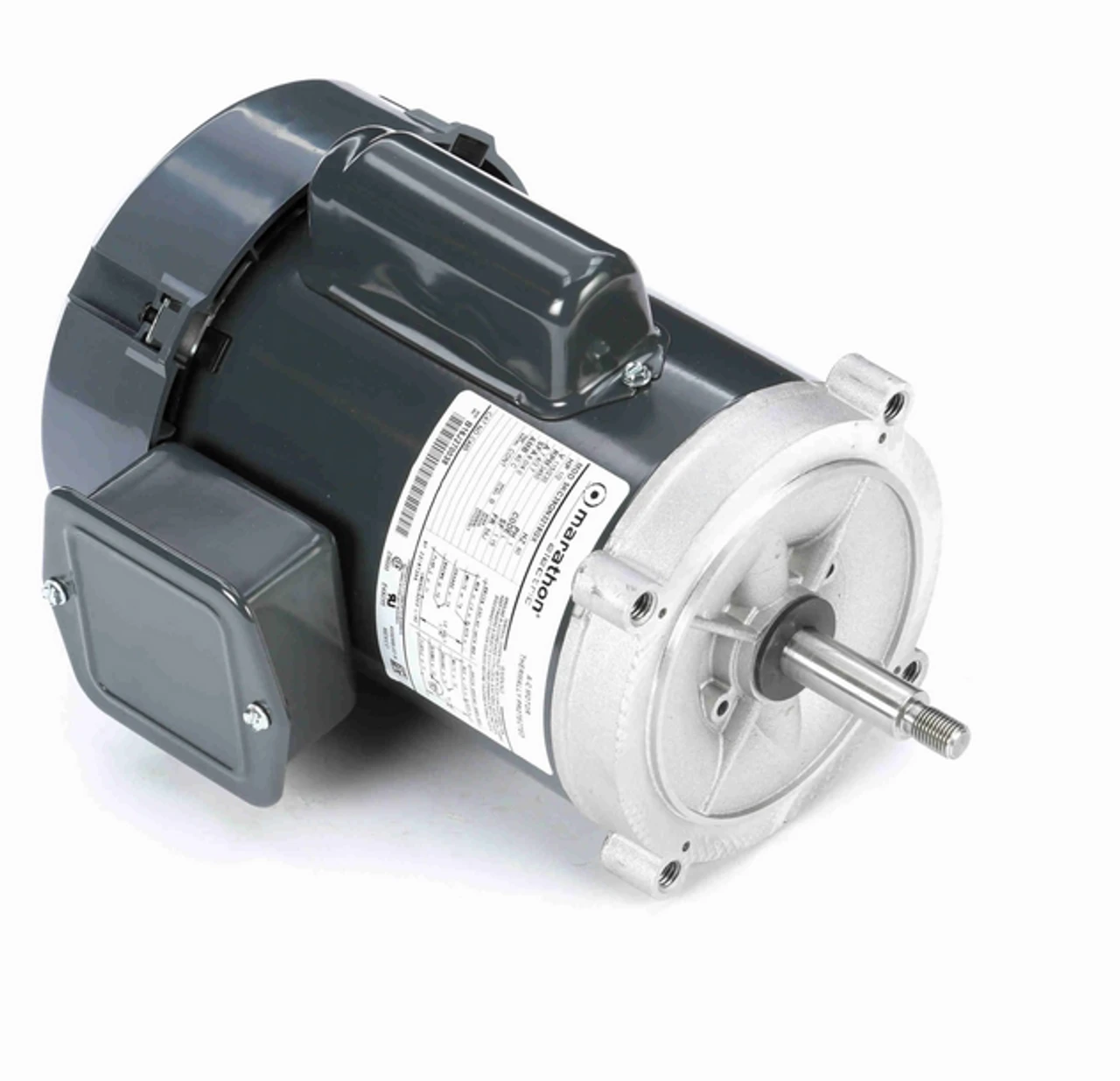 C465 Marathon 1/2 Hp Basic Jet Pump Motor 3600 RPM 115/230V TEFC 56J Frame (no Base)