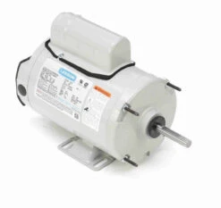 A099946.00 Leeson 1/2 Hp 1200 RPM 115/230V 48Z Frame (Rigid Base) TEAO 1-Phase Farm Fan Motor