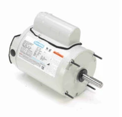 A099250.00 Leeson 1/2 Hp 900 RPM 115/230V 48YZ Frame TEAO 1-Phase Farm Fan Motor
