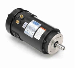 108456.00 Leeson 0.75 KW 3000 RPM 24VDC 80 Frame IP54 (No Base) TEFC DC Motor