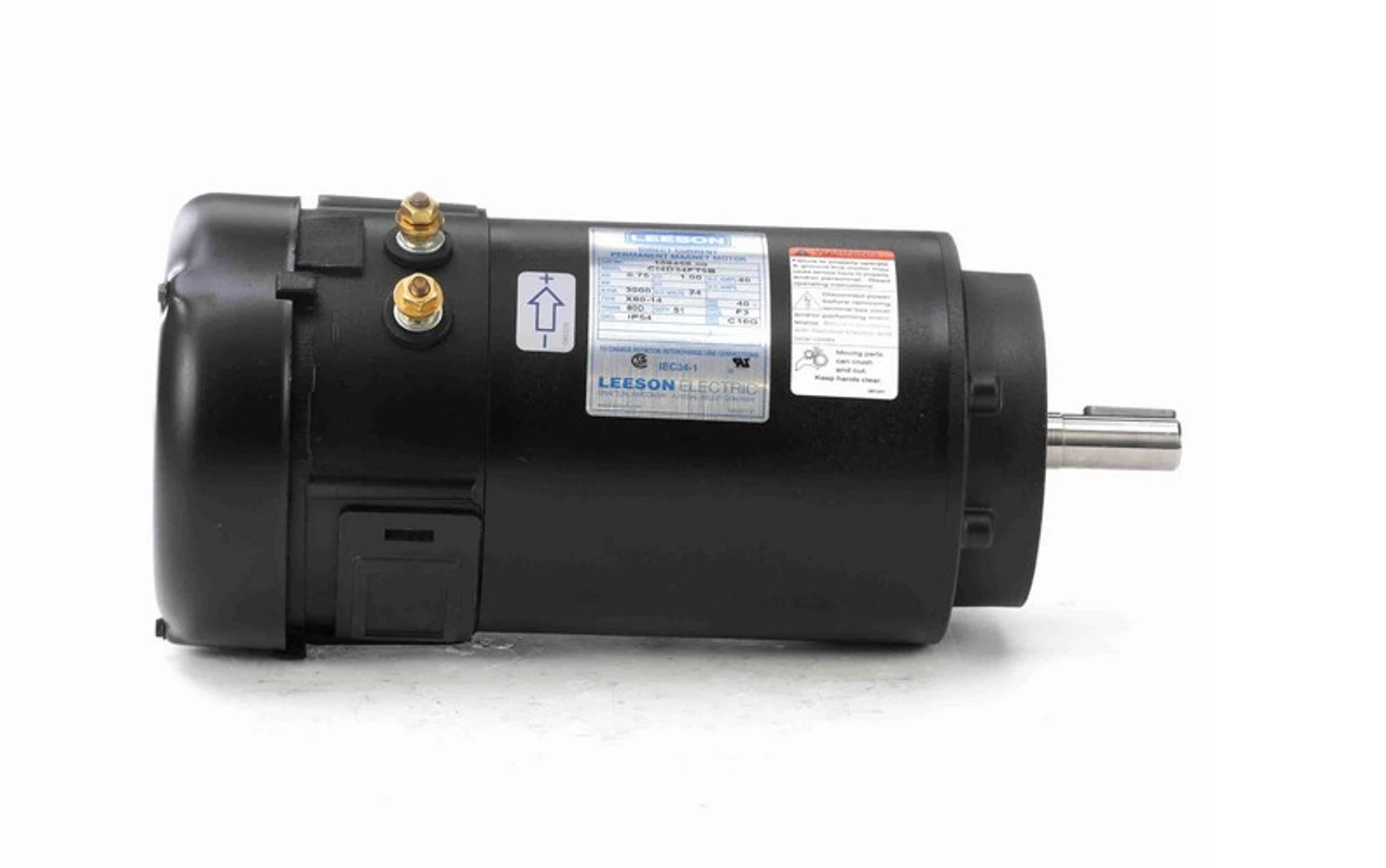 108456.00 Leeson 0.75 KW 3000 RPM 24VDC 80 Frame IP54 (No Base) TEFC DC Motor - Image 3