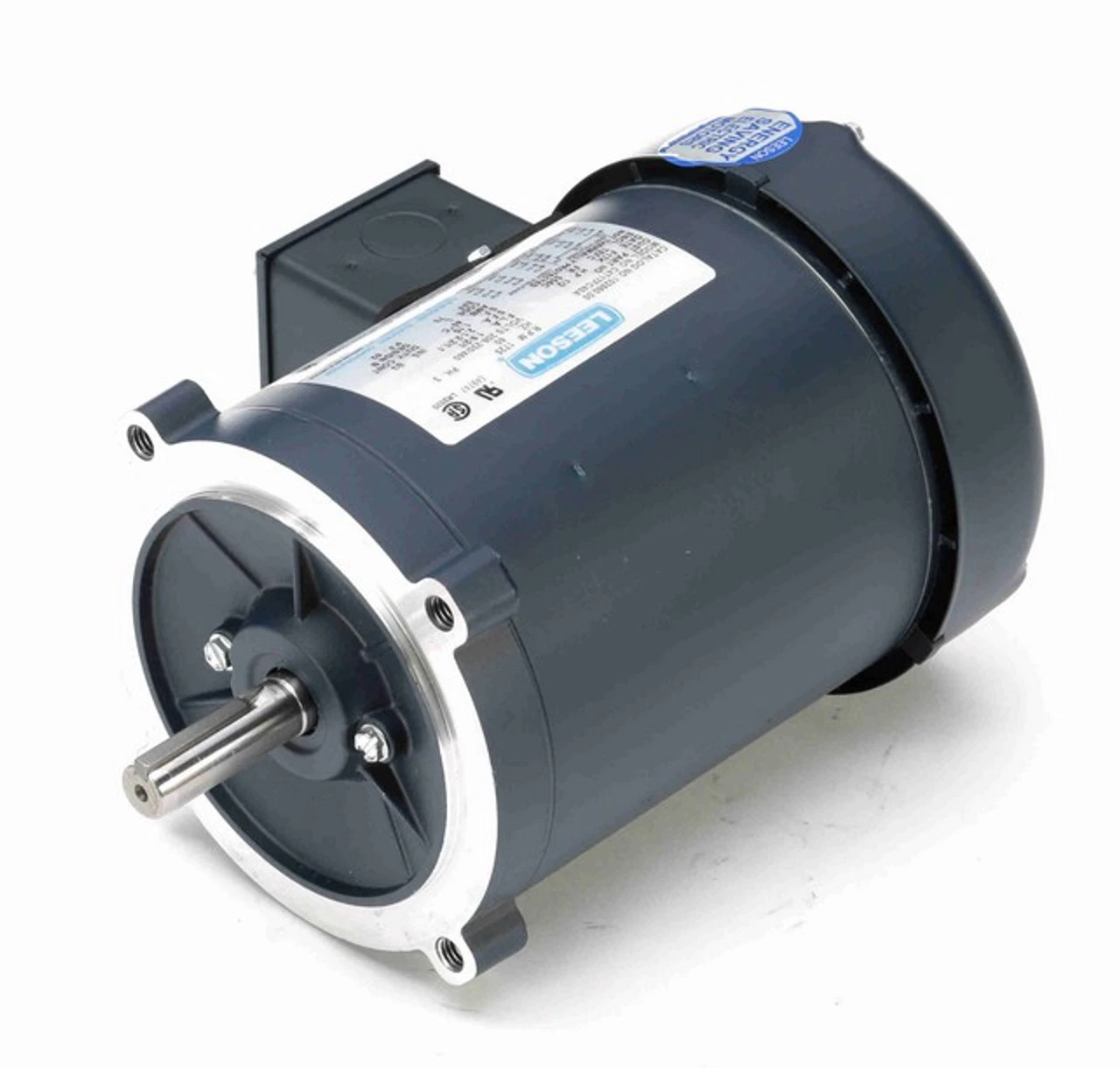 102860.00 Leeson 1/2 Hp 1800 RPM 208-230/460V 56C Frame TEFC C-Face (No Base) 3-Phase Motor - Image 2