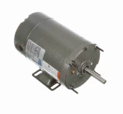 A099462.00 Leeson 1/2 Hp 1200 RPM 115/230V 48Z Frame TEAO 1-Phase Belt Drive Farm Motor