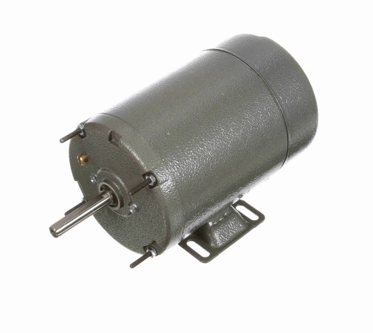 A099462.00 Leeson 1/2 Hp 1200 RPM 115/230V 48Z Frame TEAO 1-Phase Belt Drive Farm Motor - Image 2