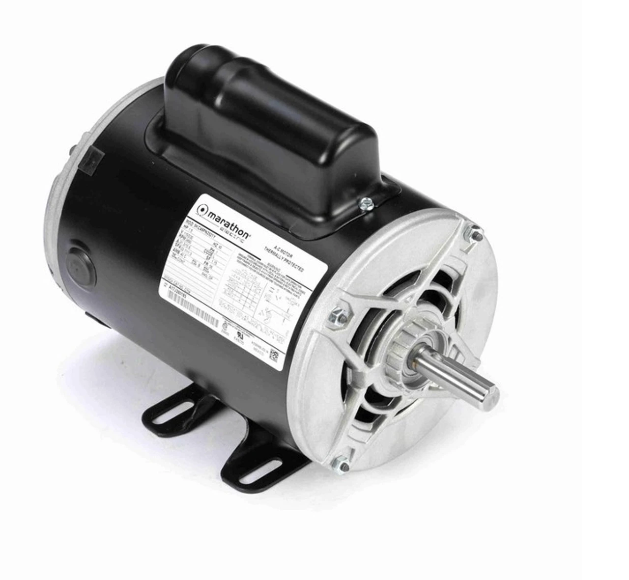 C704 Marathon 1 1/2 Hp (1 Speed) 115/230V 3600 RPM ODP 56 Frame Cap Start Pressure Washer Motor