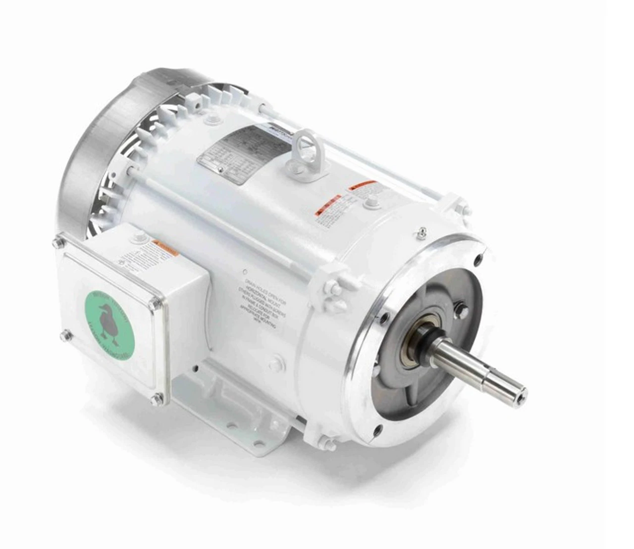 141270.00 Leeson 7 1/2 Hp 1800 RPM 230/460V 213JM Frame (Rigid Base) TEFC 3-Phase Wash-Down Pump Motor