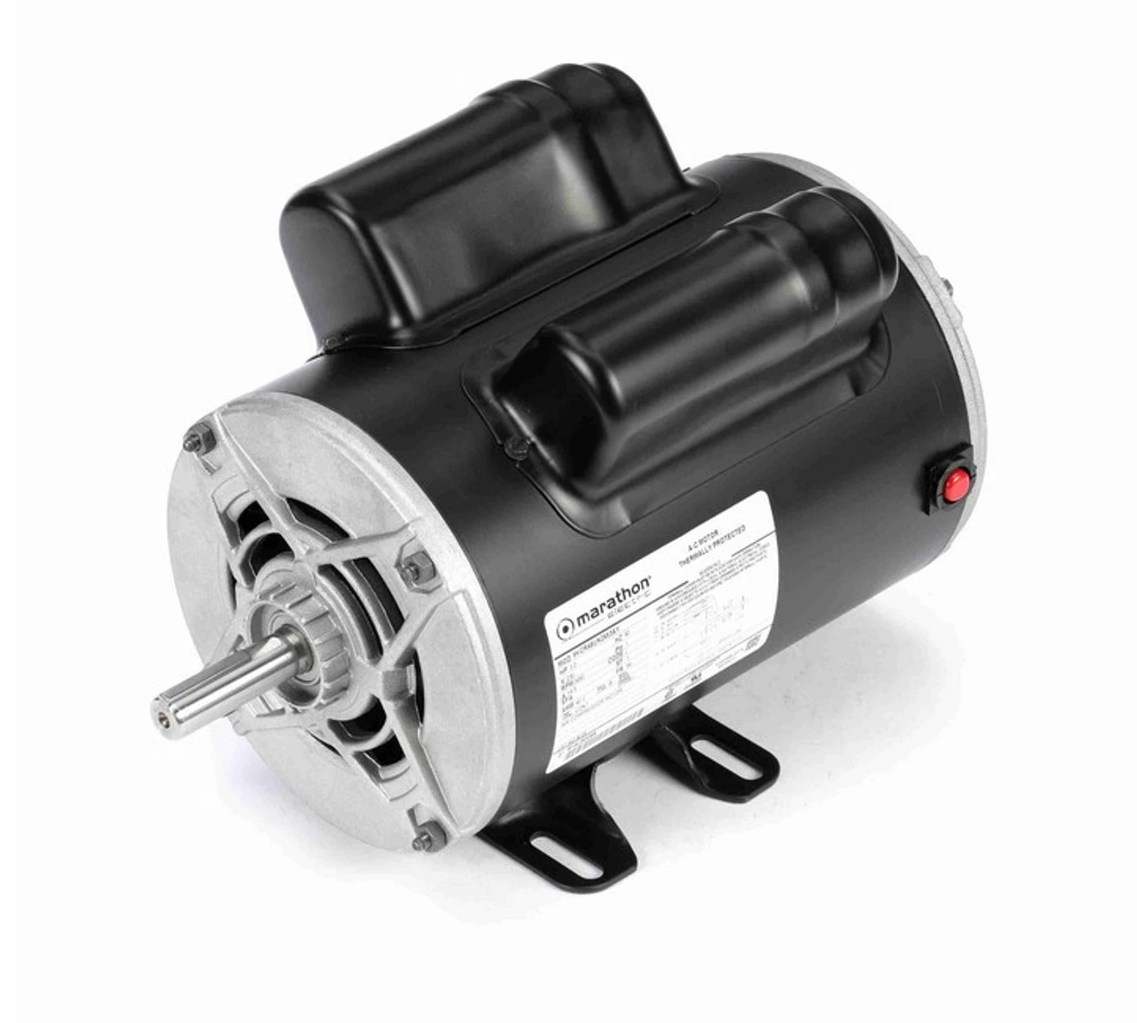 9036 Marathon 3 Hp (1 Speed) 230V 3600 RPM ODP 56 Frame Cap Start/Run Pressure Washer Motor - Image 2