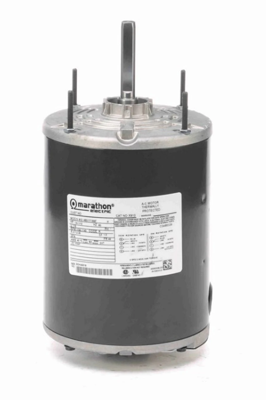 X910 Marathon 1/4 Hp 1800/1200 RPM 115V TEAO 48Z Frame Split-Phase Farm Motor