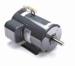 132391.00 Leeson 5 Hp 3600 RPM 230V 182TZ Frame (Rigid Base) TEAO 1-Phase Crop Dryer Motor