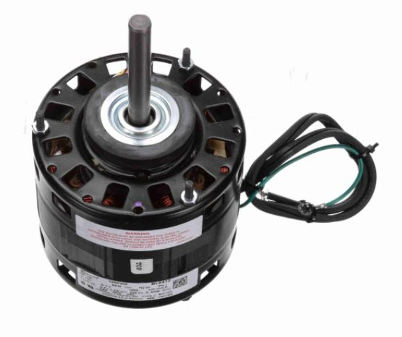 BL6412 Century 1/6 Hp 1050 RPM CW 5" Diameter 115V Direct Drive Furnace Motor Century # BL6412 - Image 2