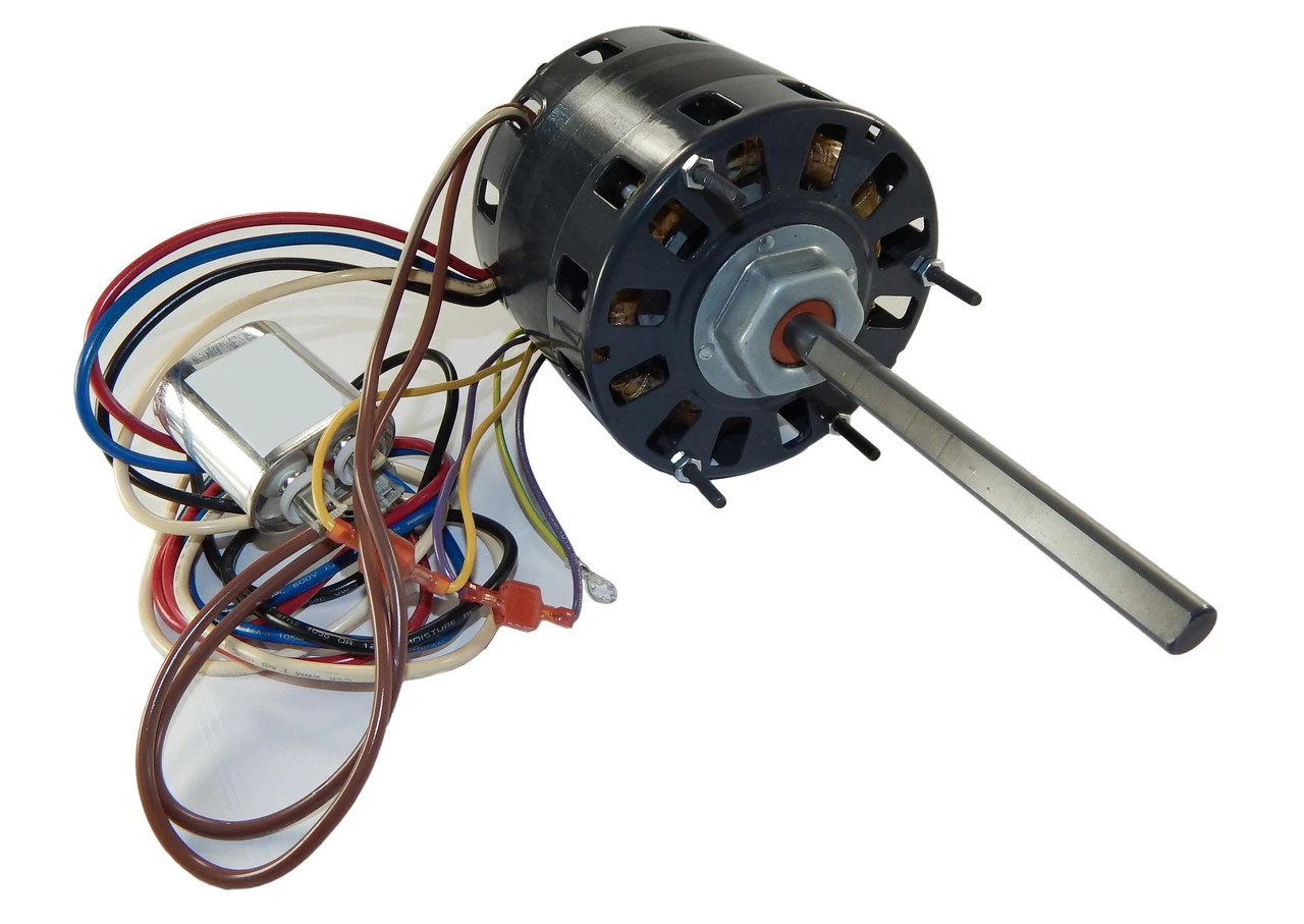 Fasco D152 Motor | 1/4 Hp 1050 RPM 3-Speed 5" Diameter 277 Volts - Image 2