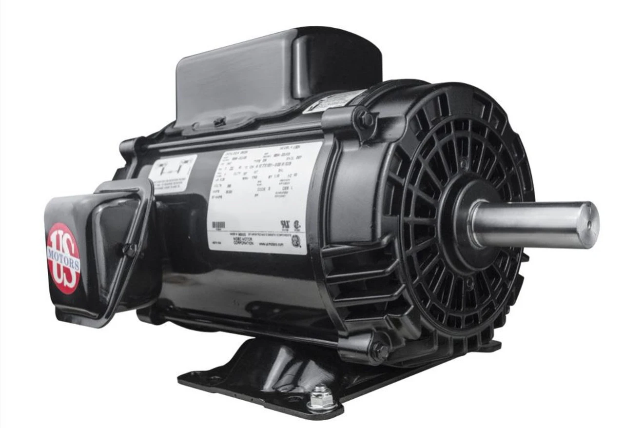 D5C2K18 Nidec | 5 Hp 1800 RPM 184T Frame ODP 230V Nidec Compressor Motor