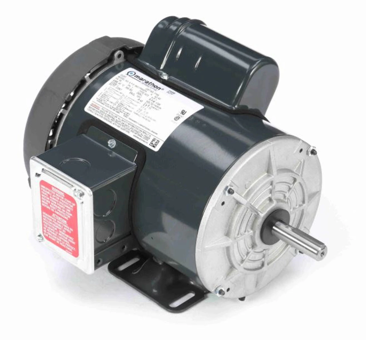 F104 Marathon 1 Hp 1725 RPM 56 Frame TEFC (Farm Duty)115/208-230 Volts Marathon - ELECTRIC MOTOR WAREHOUSE