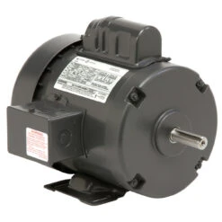 T34CM1J Nidec 3/4 Hp 3600 RPM 115/208-230V 56 Frame (Rigid Base) 1-Speed TEFC Cap Start Motor