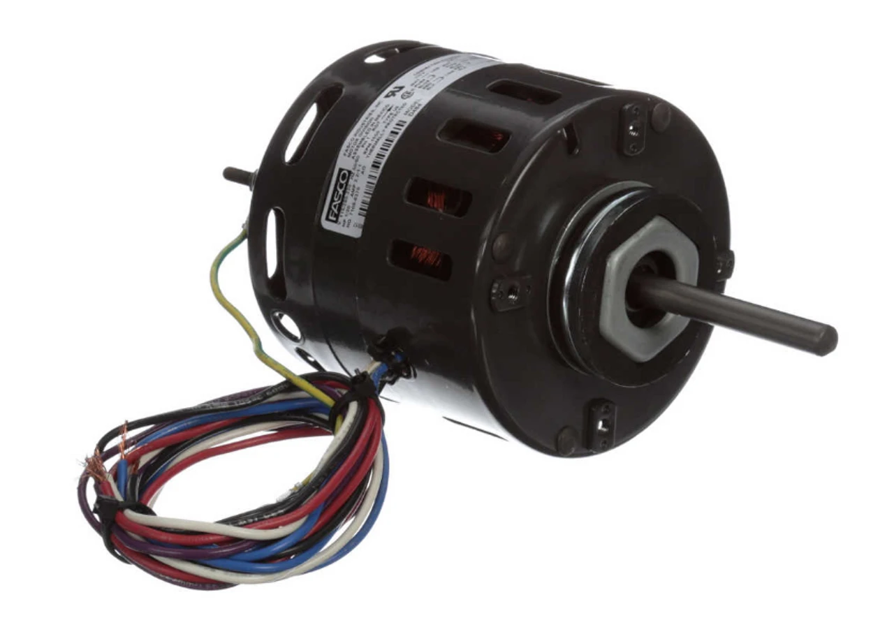 Fasco D484 Motor | 1/20 Hp 1550 RPM CW 4.4" Diameter 115/208-230 Volts